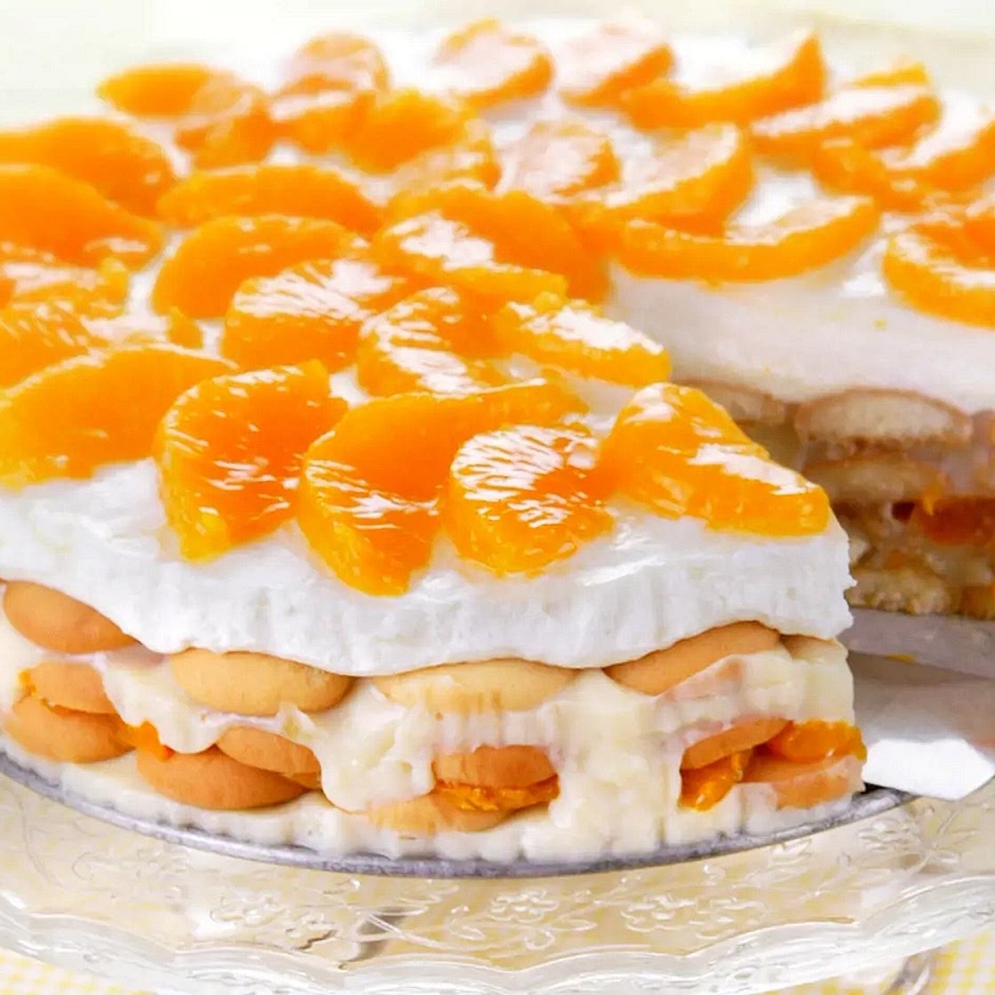 Smotanová torta- Sour cream cake