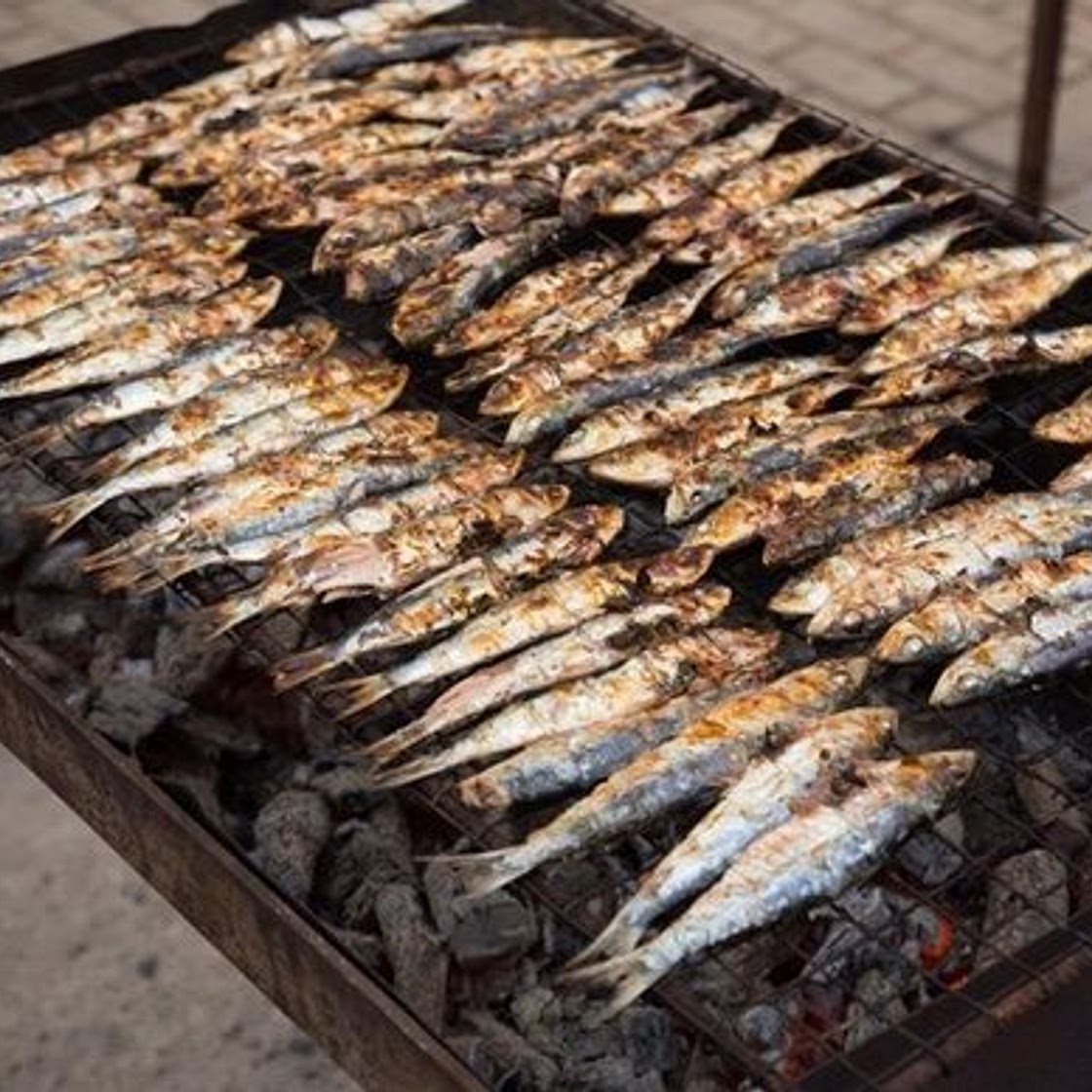 Sardinas a la brasa