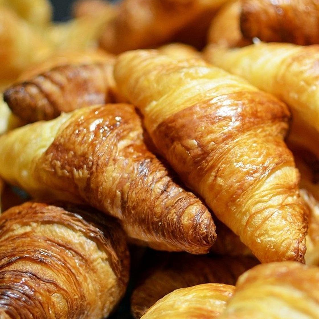Croissants de chocolate