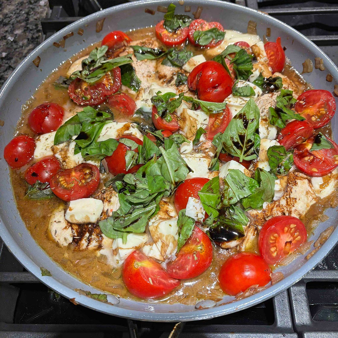 Caprese Chicken Skillet