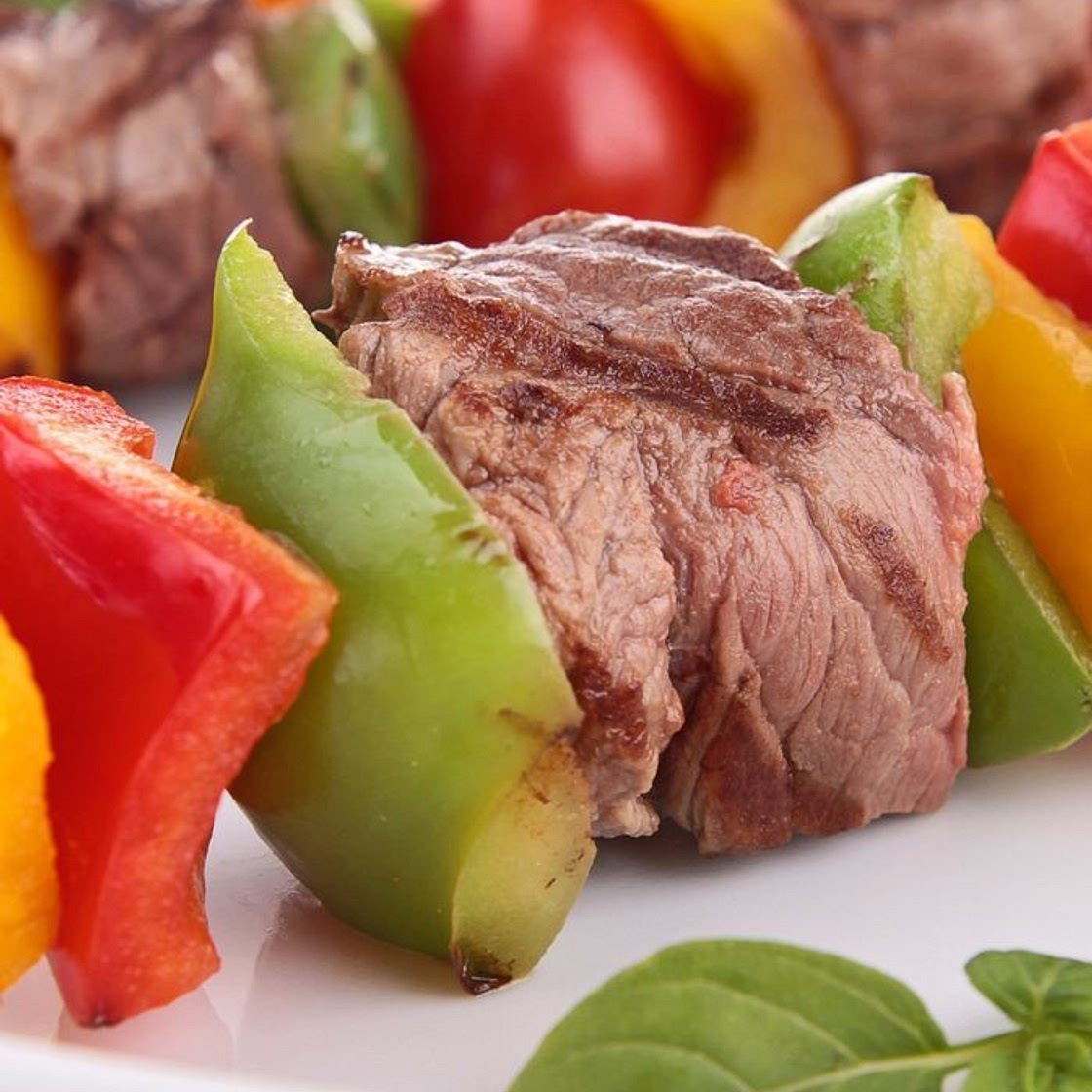 Brocheta de cerdo