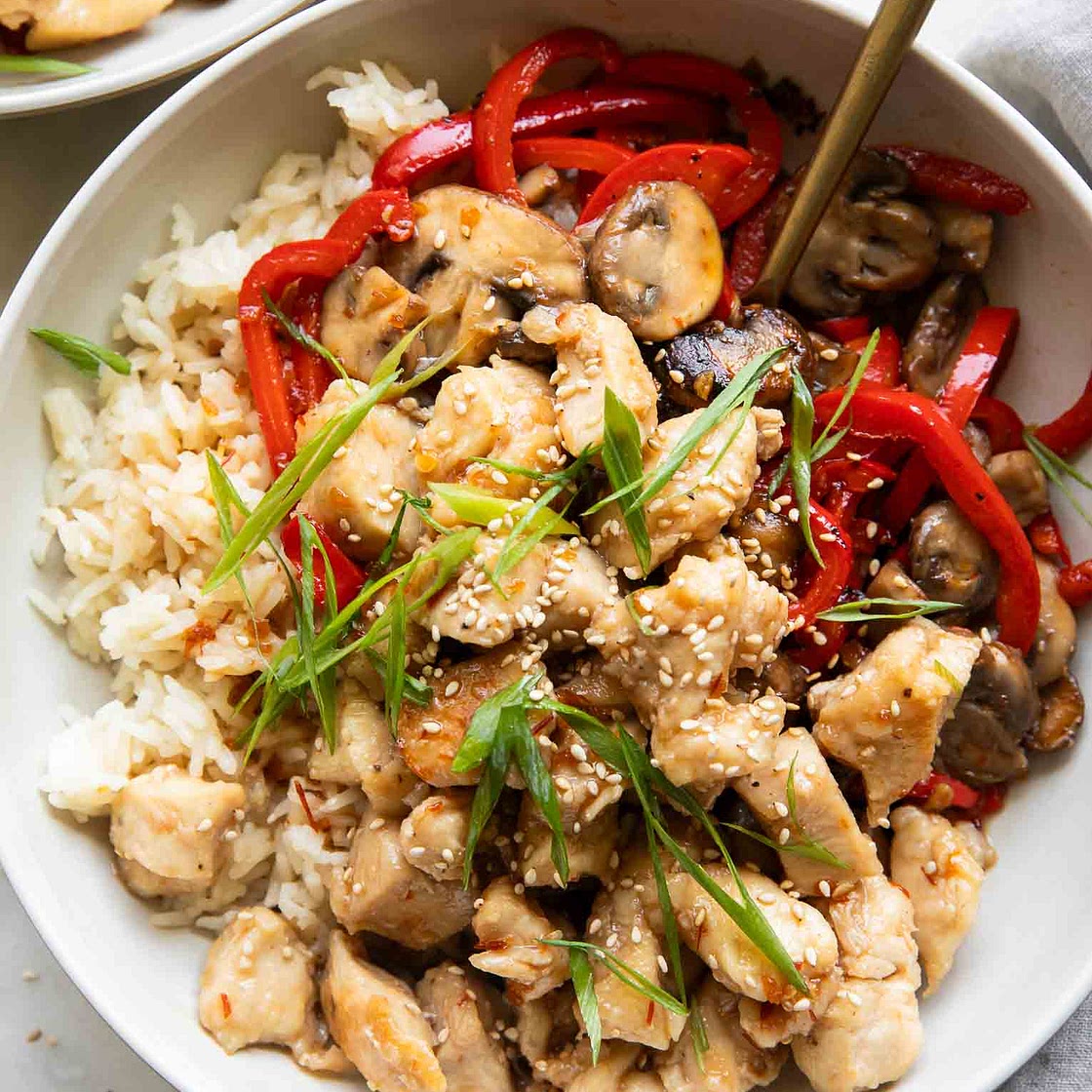 General Tso's Chicken Bowls
