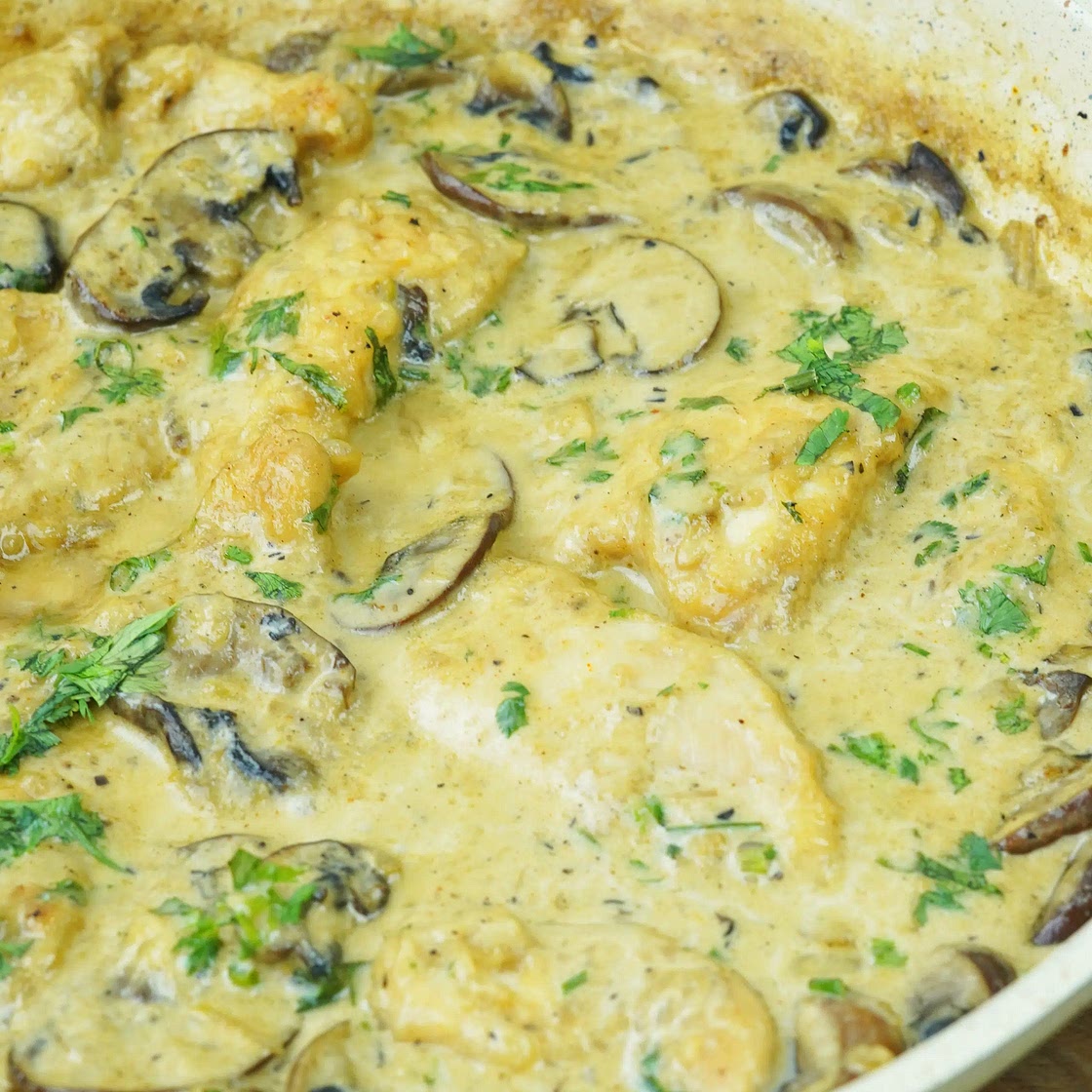 Creamy Mushroom Chicken