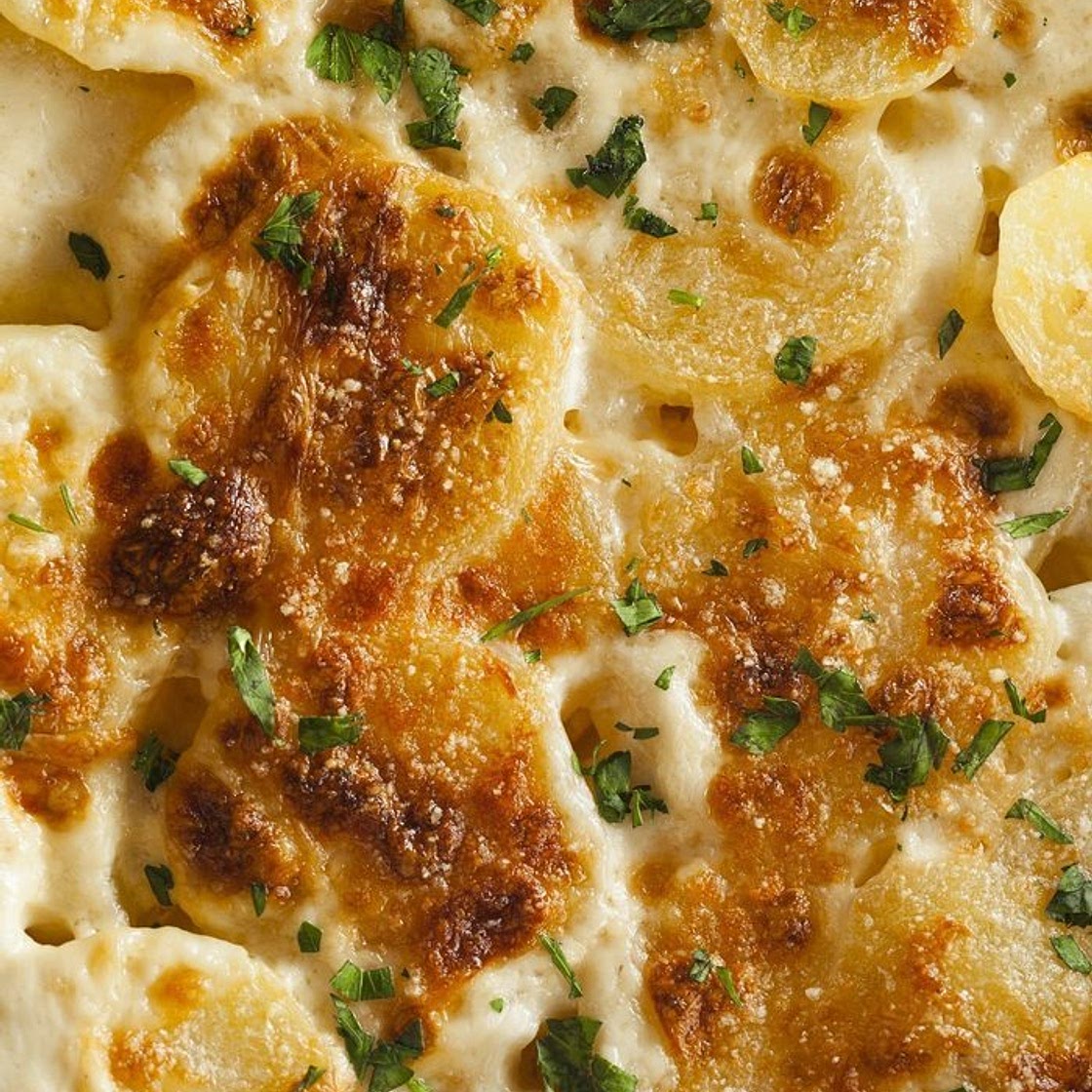 Patatas gratinadas