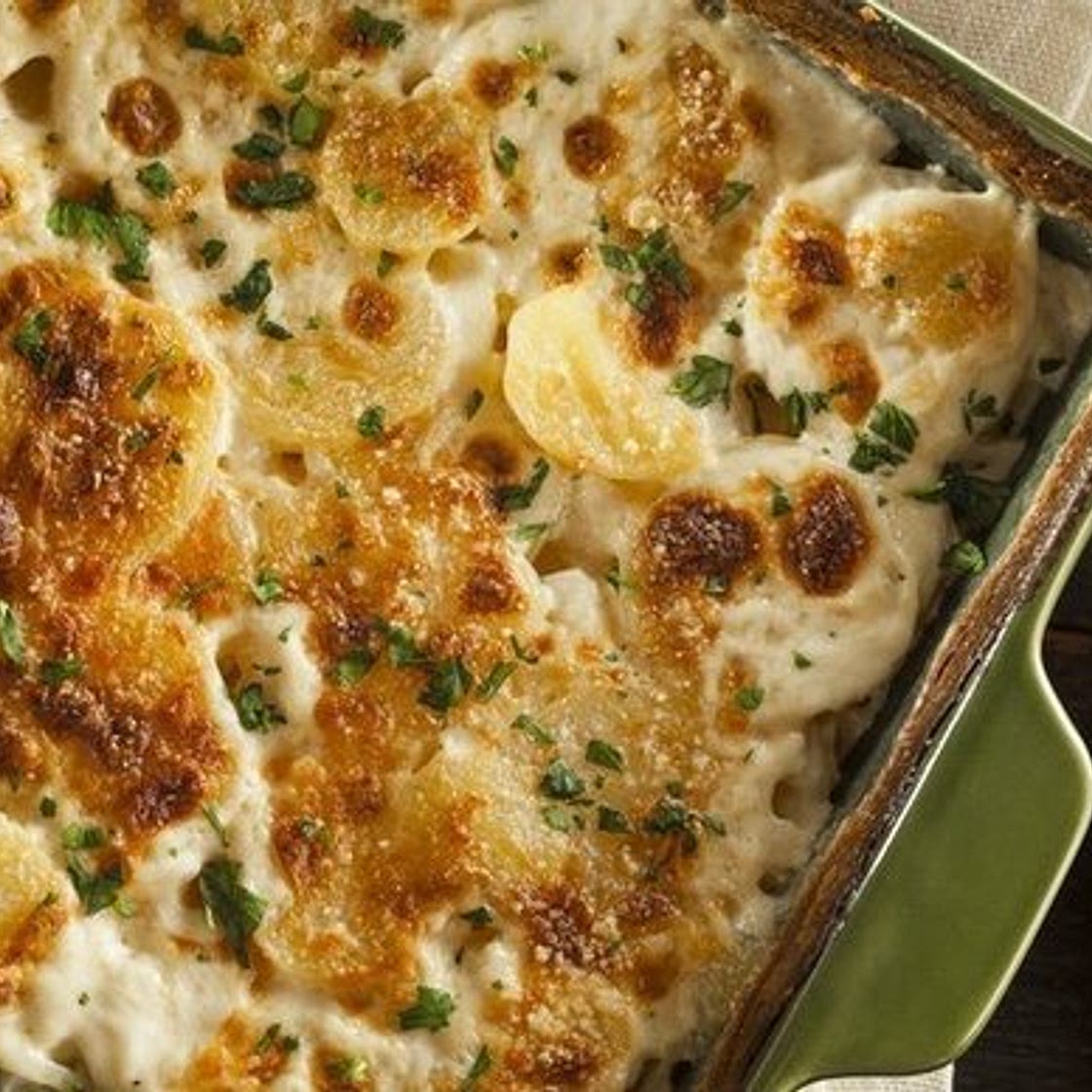Patatas gratinadas