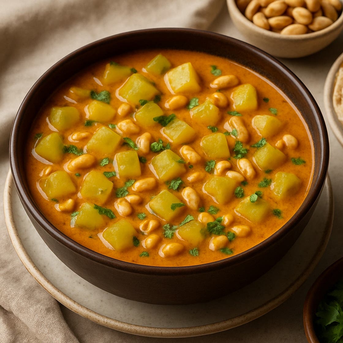 Lauki Peanut Curry