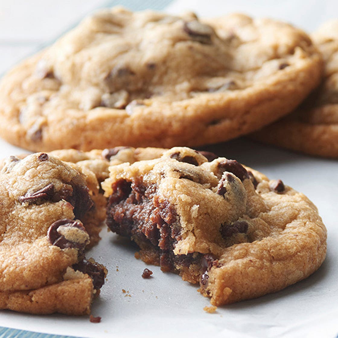 3-Ingredient Brownie Batter Cookies