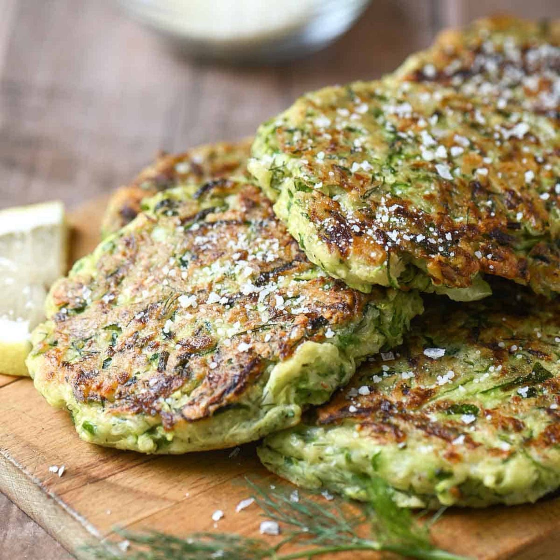 Parmesan Zucchini Pancakes