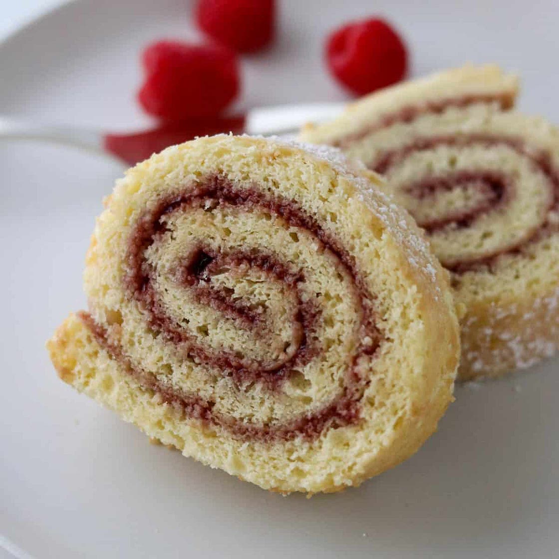Traditional Swedish Rulltårta (Jelly Roll Cake)