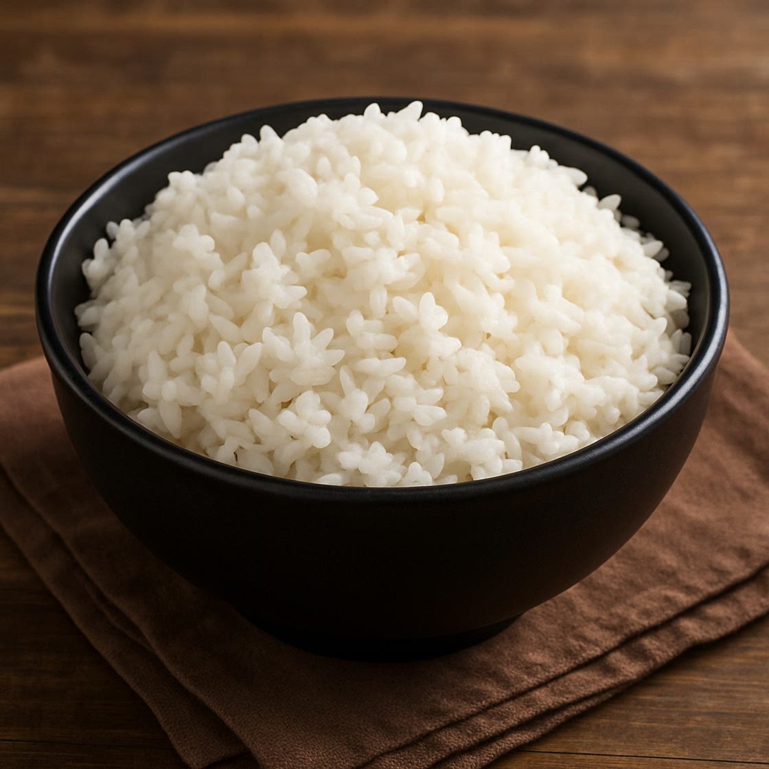 Cooked Rice (Serves 4)