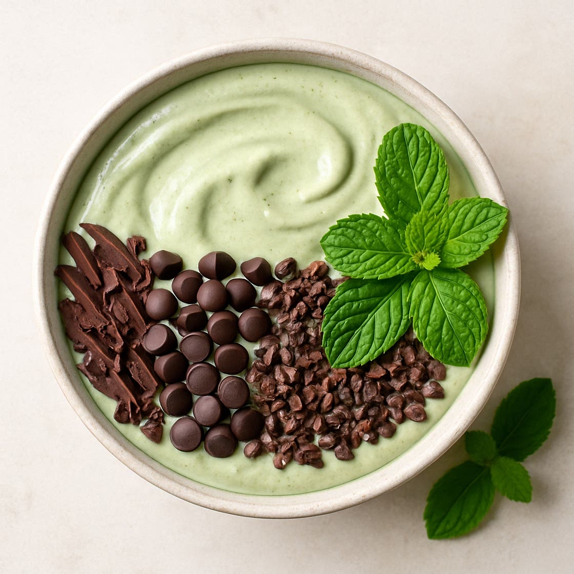 Mint Choco Smoothie Bowl (Serves 2)