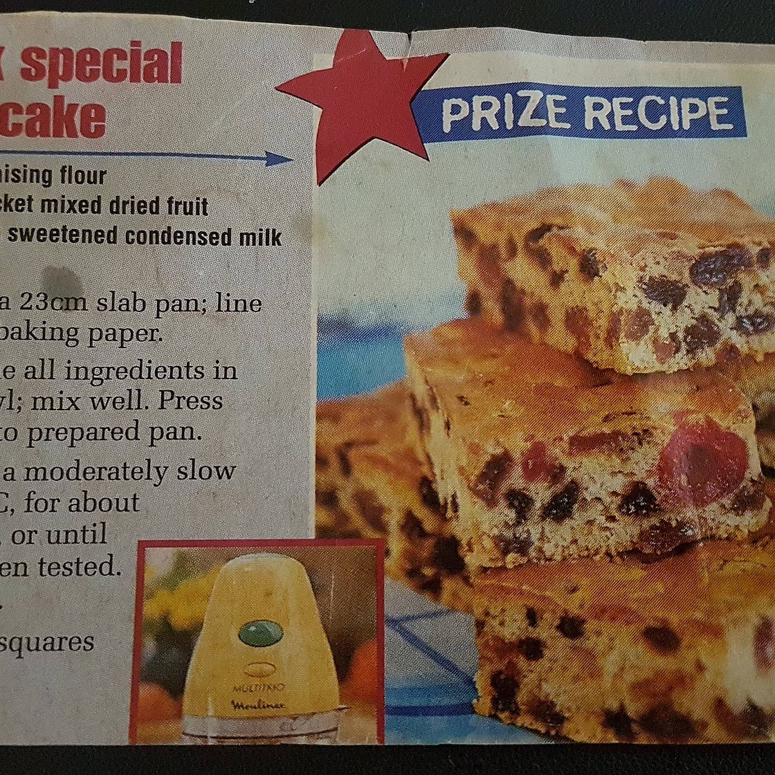 Quick specials fruit cake 3 ingredients