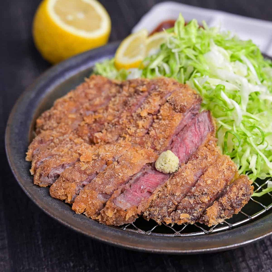 Gyukatsu (Japanese Beef Steak Cutlet)