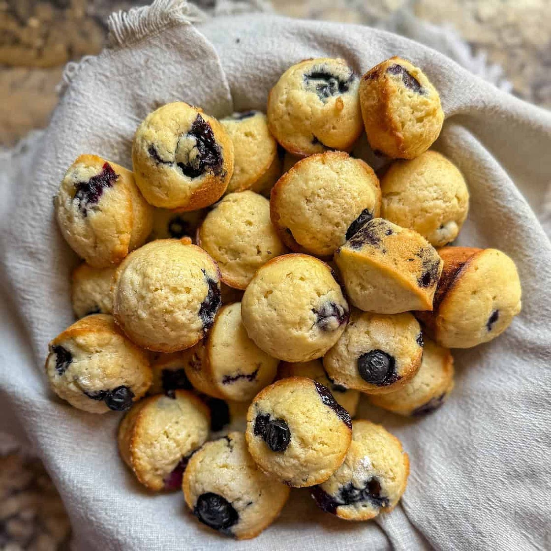 Mini Blueberry Muffins