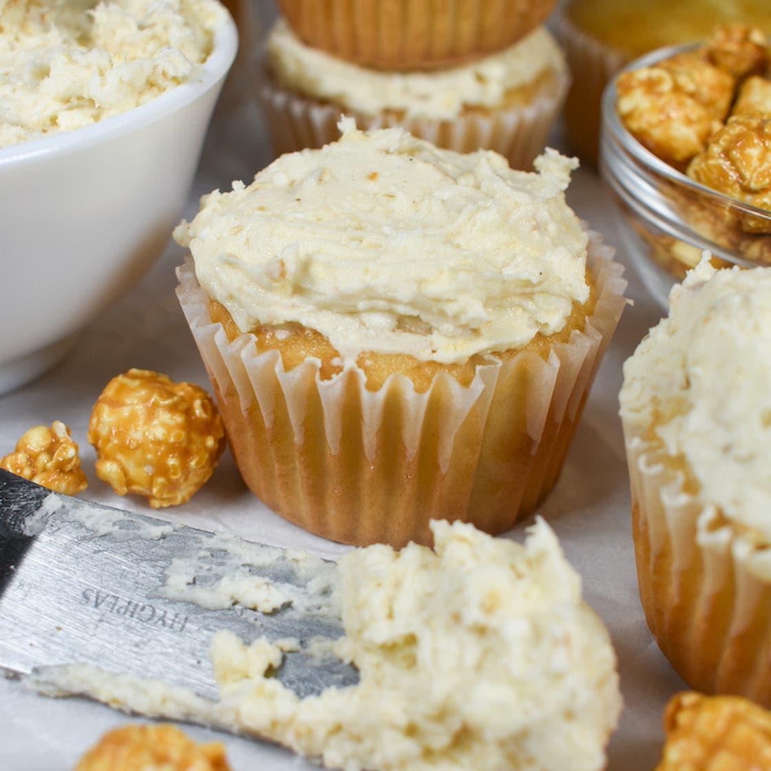 Caramel Popcorn Buttercream