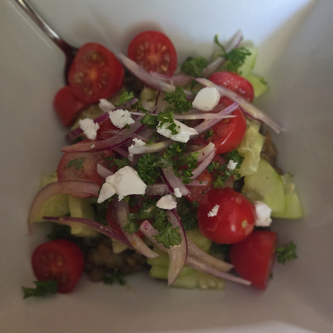 Mediterranean Lentil Power Salad