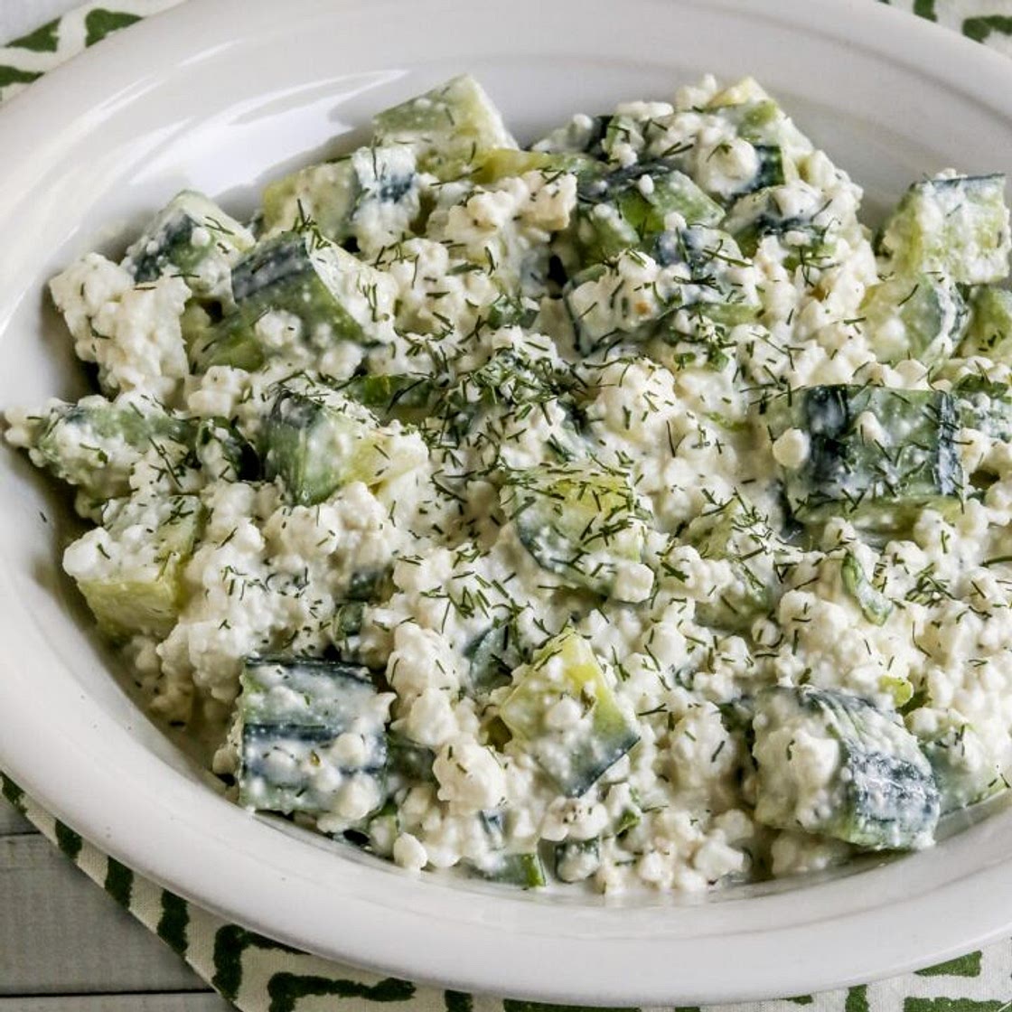 Cottage Cheese Cucumber Salad