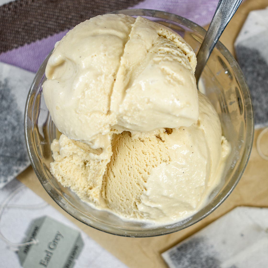 Earl Grey Ice Cream