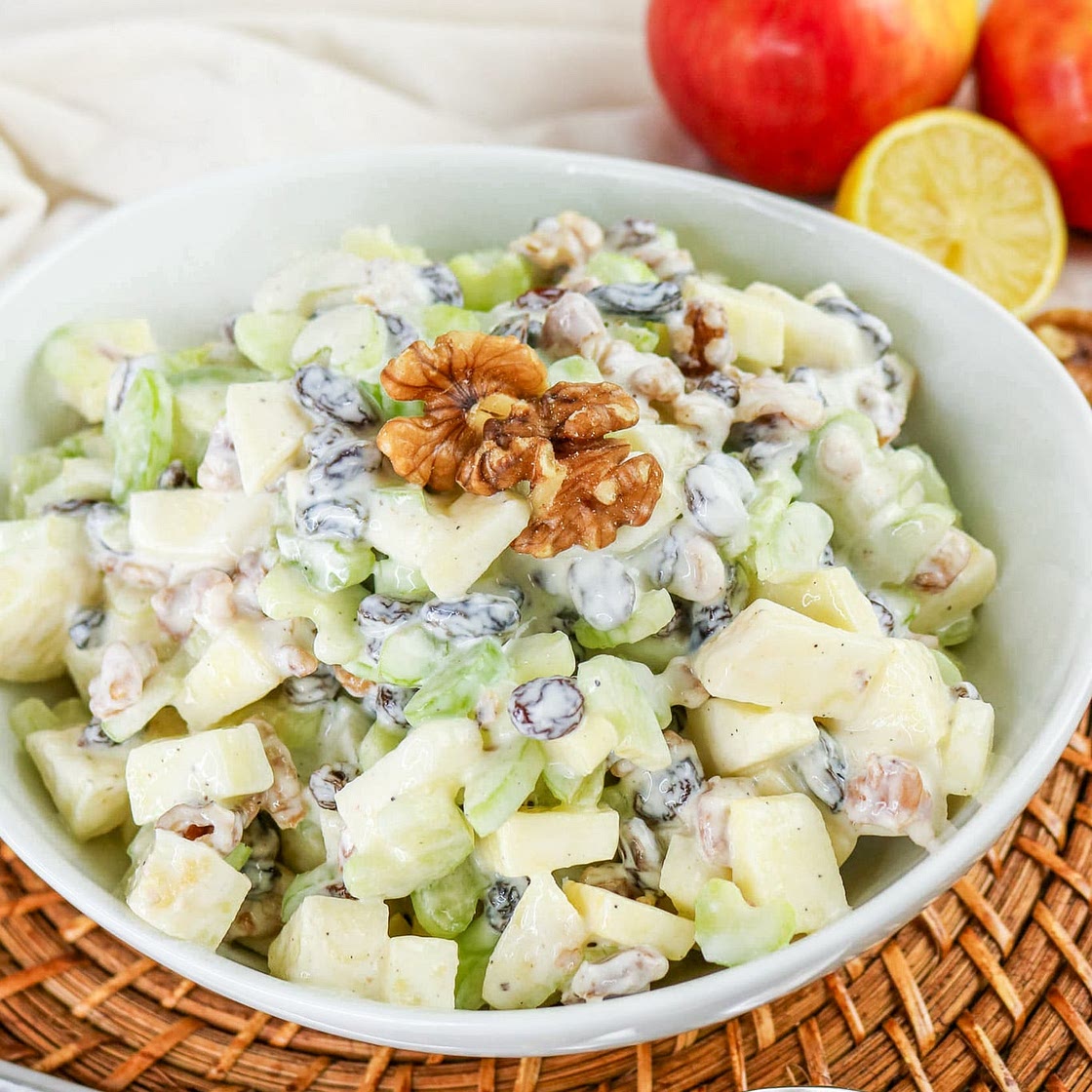 Apple, Celery & Walnut Crunch Salad Recipe