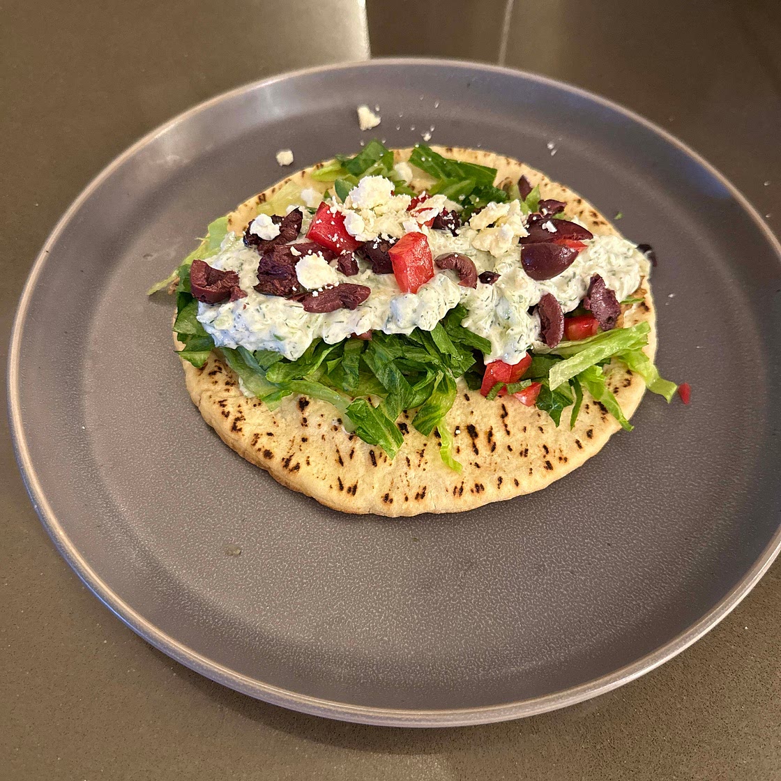 Lamb & Turkey Gyro-Style Meat with Lactose-Free Tzatziki
