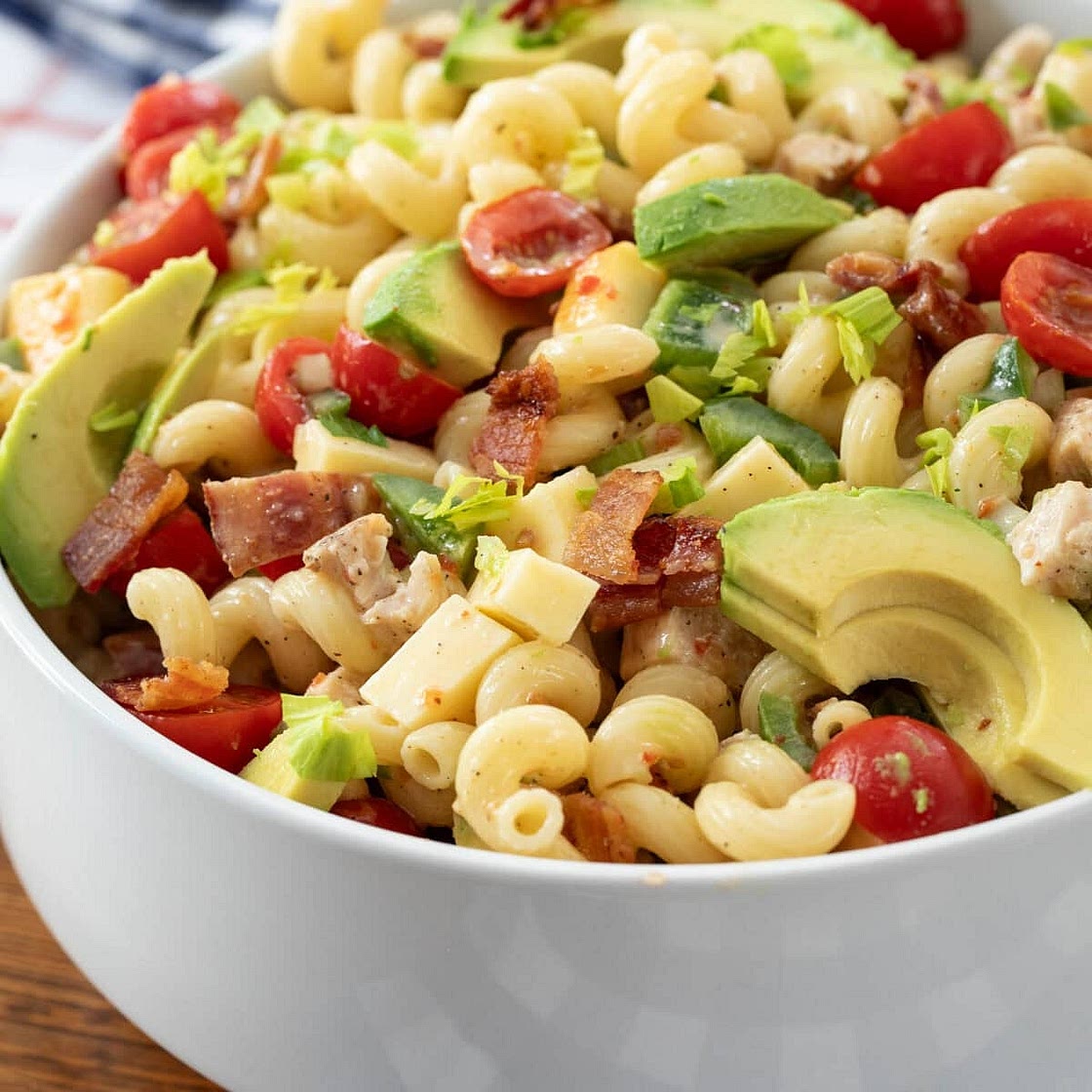 Chicken Avocado Club Salad