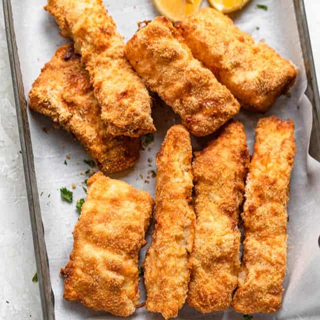 Air Fryer Fish & Chips