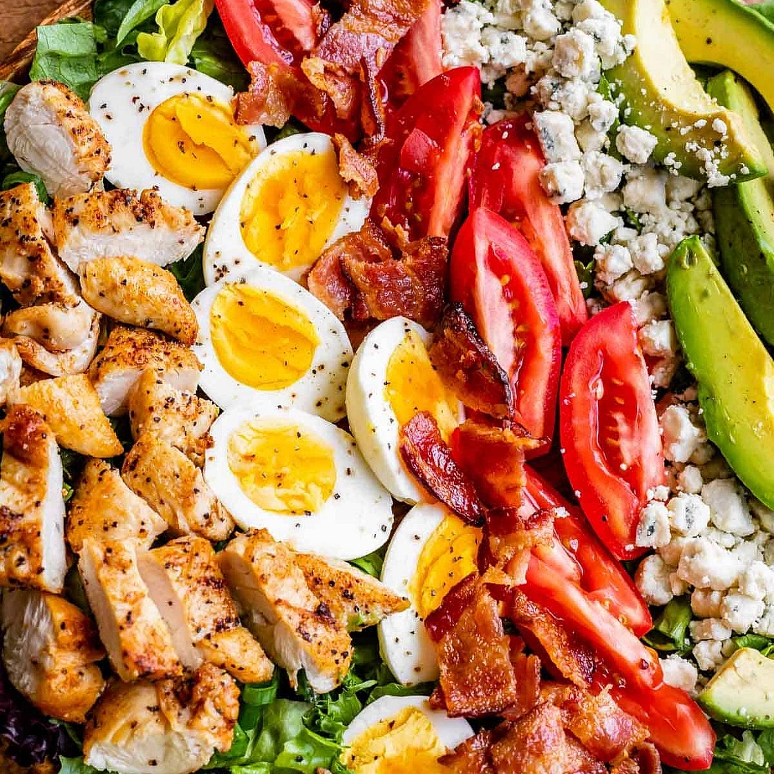 Chicken Bacon Cobb Salad