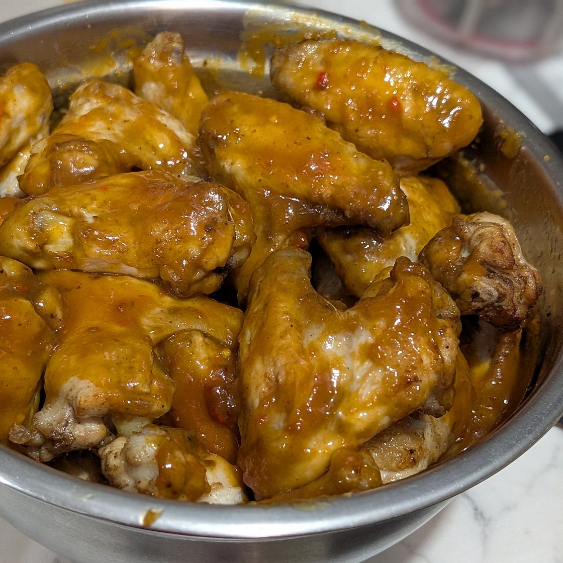 Mango Habanero wings