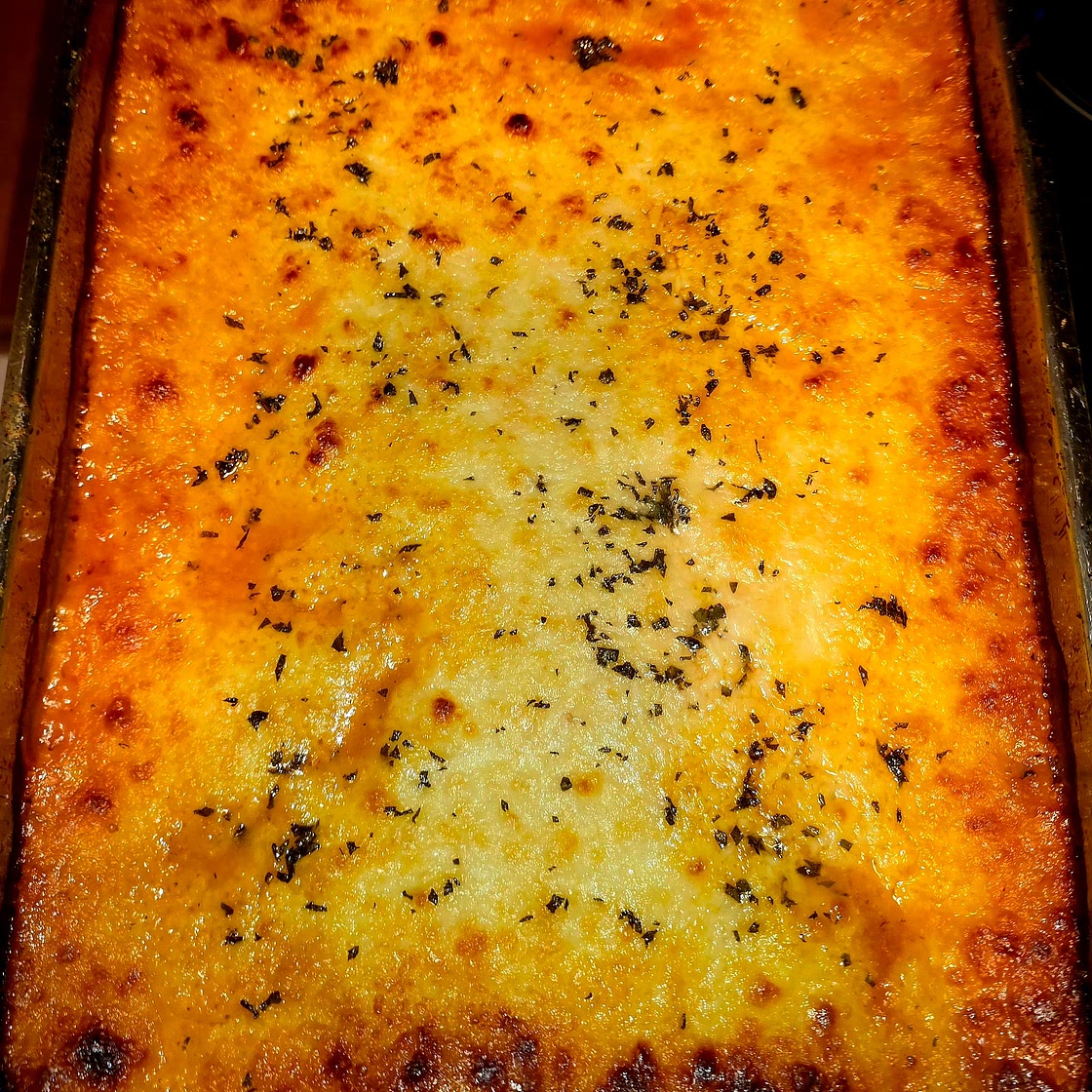 Non-Soggy Zucchini & Meat Lasagna