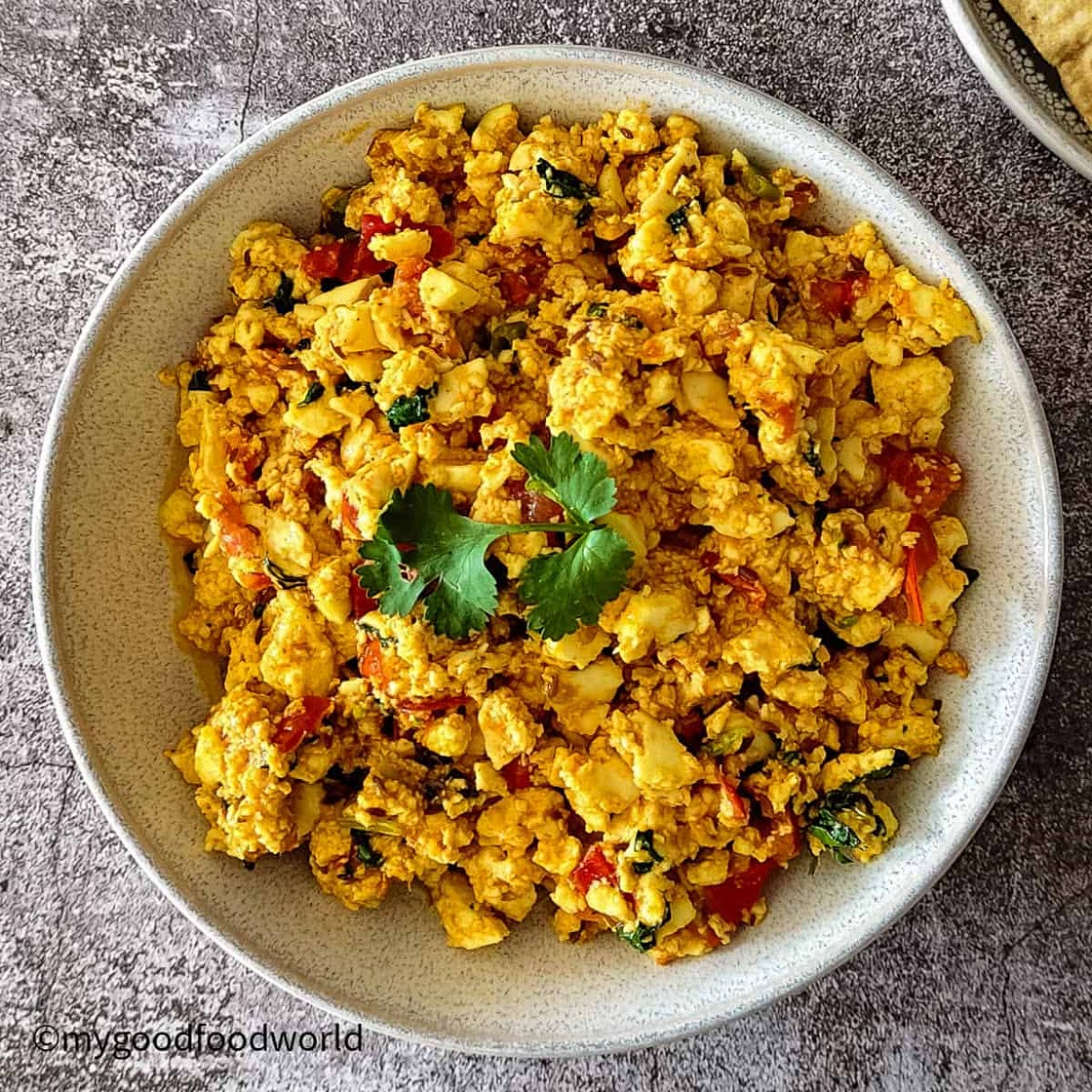 Paneer Bhurji Recipe Without Onion and Garlic