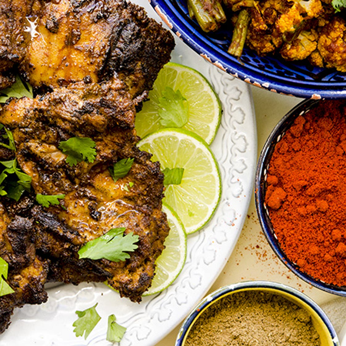 Grilled Tandoori Chicken (Keto, Low Carb)