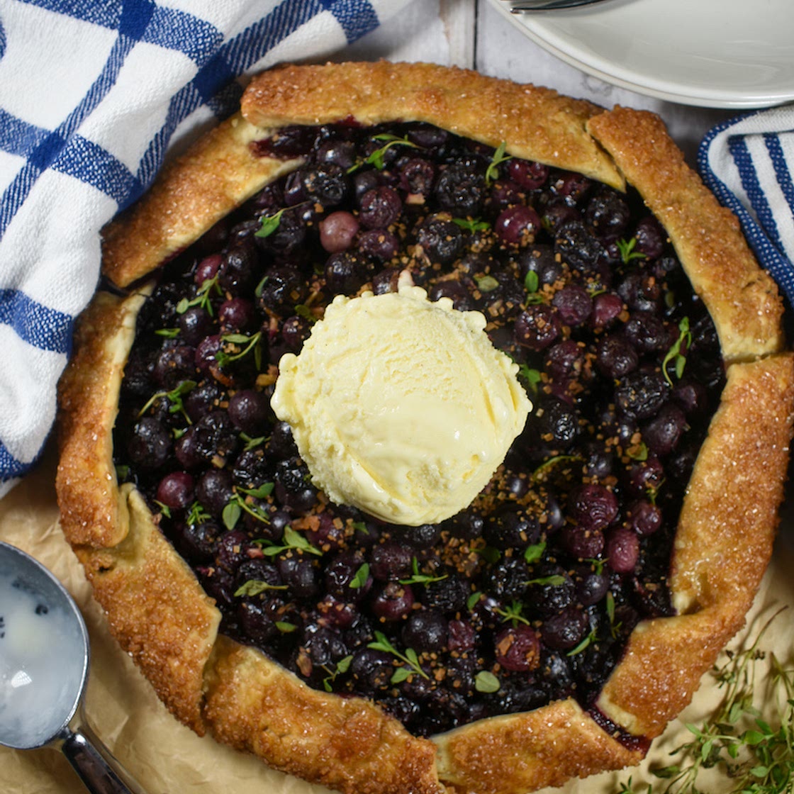 Blueberry Galette