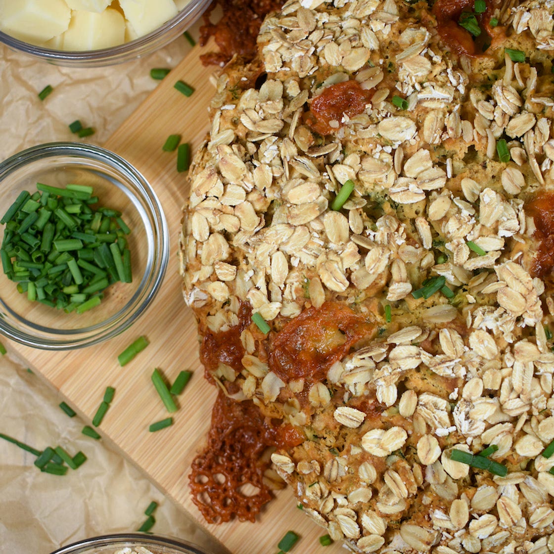 Soda Bread with Cheddar and Herbs