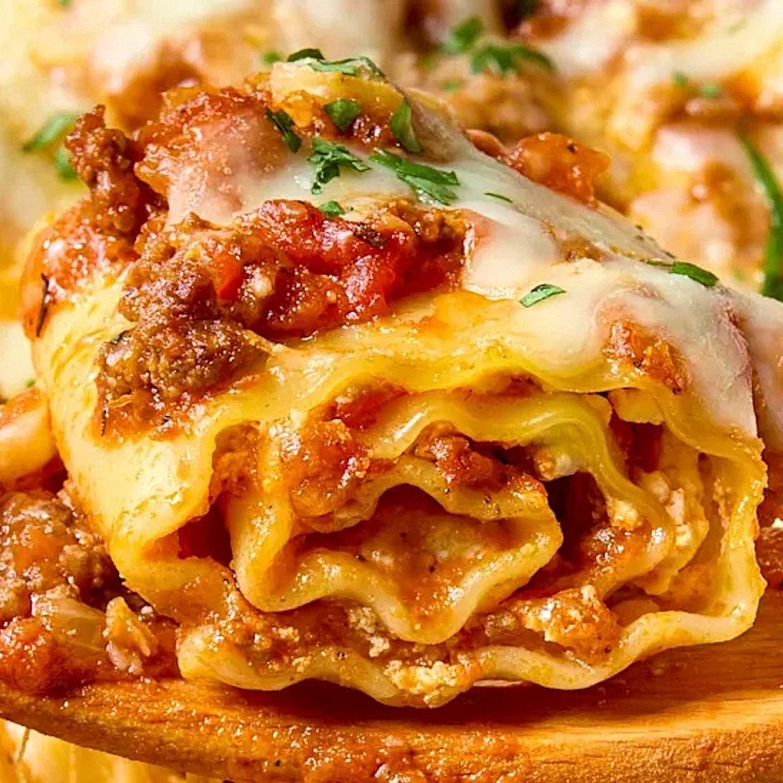 Turkey Lasagna Roll-Ups