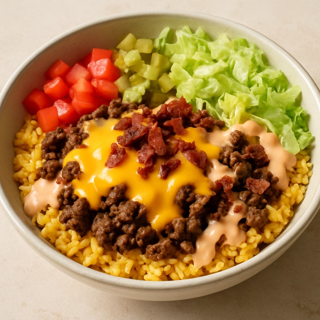 Cheeseburger Bowl