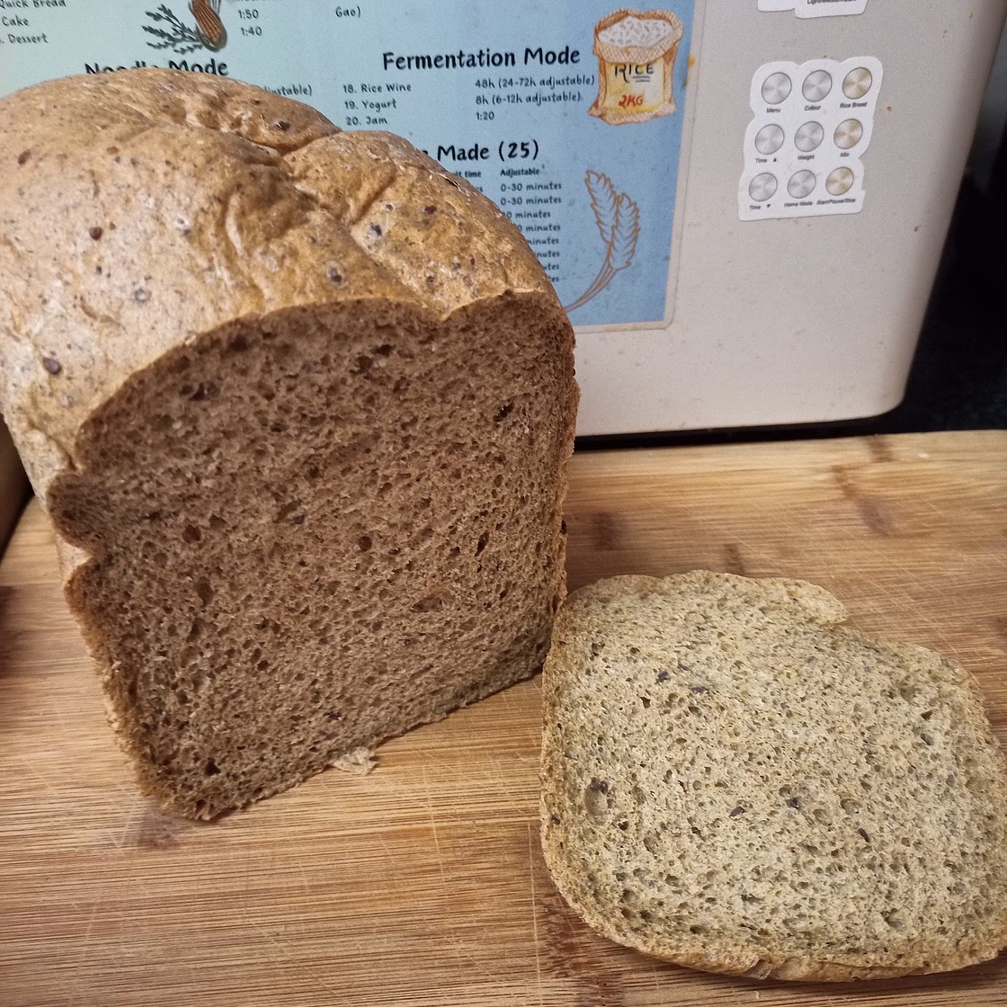 Deirdre-style Low Carb Loaf - Bread Maker Edition (from Deirdre’s “For Real” Low Carb Bread)