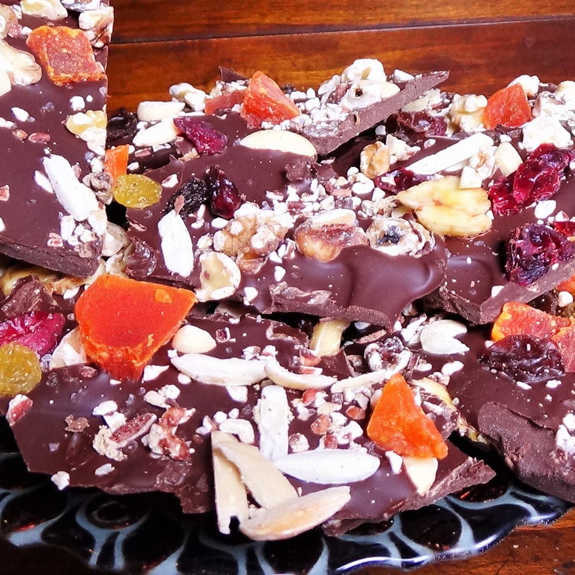Fruit & Nut Chocolate Bark