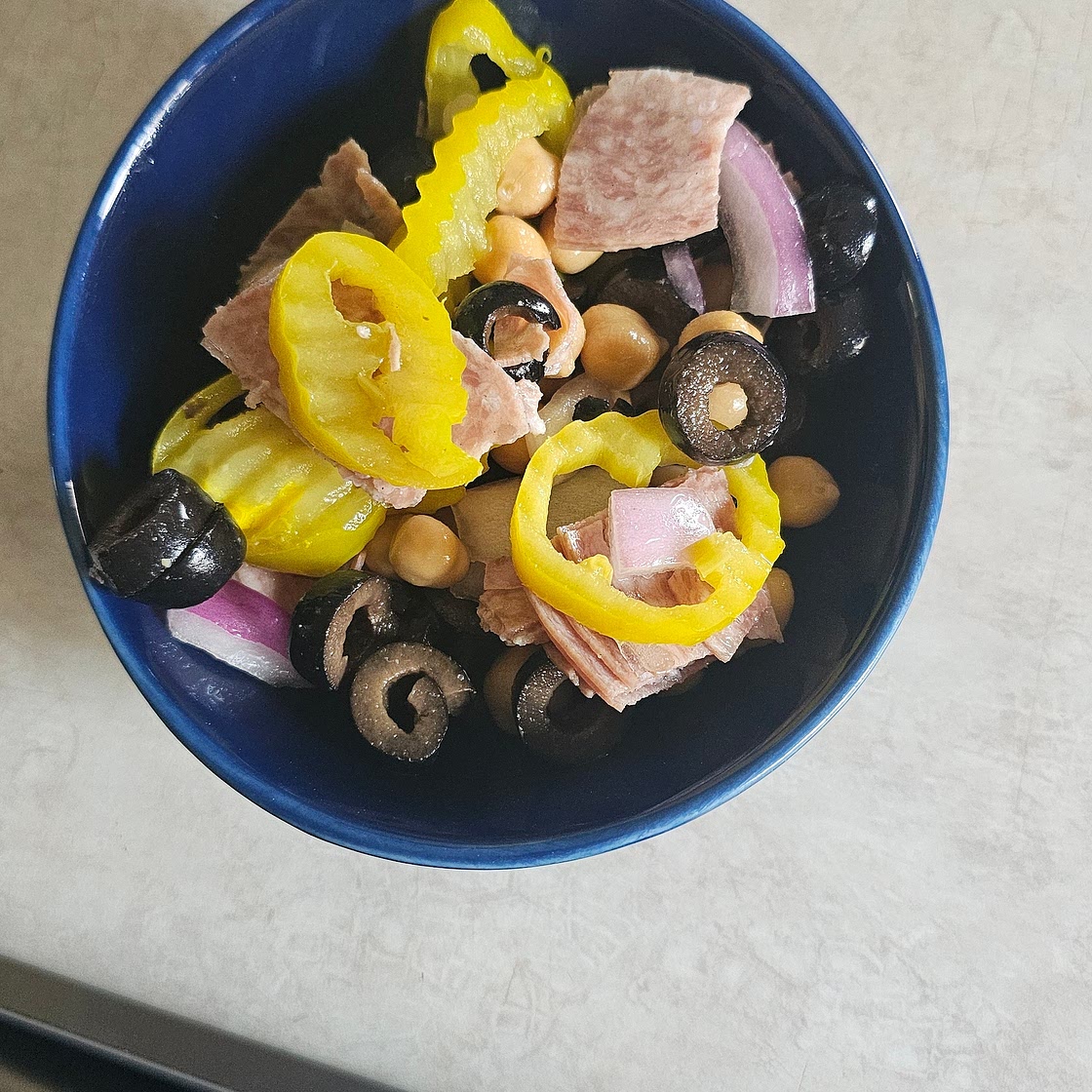Italian chickpea salad