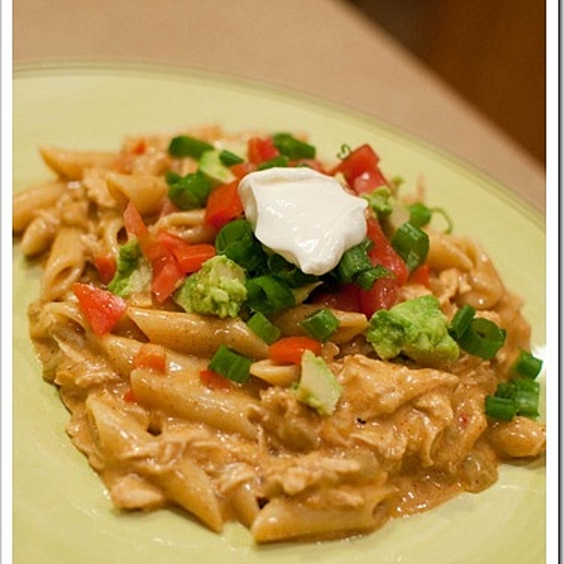 Chicken Enchilada Pasta