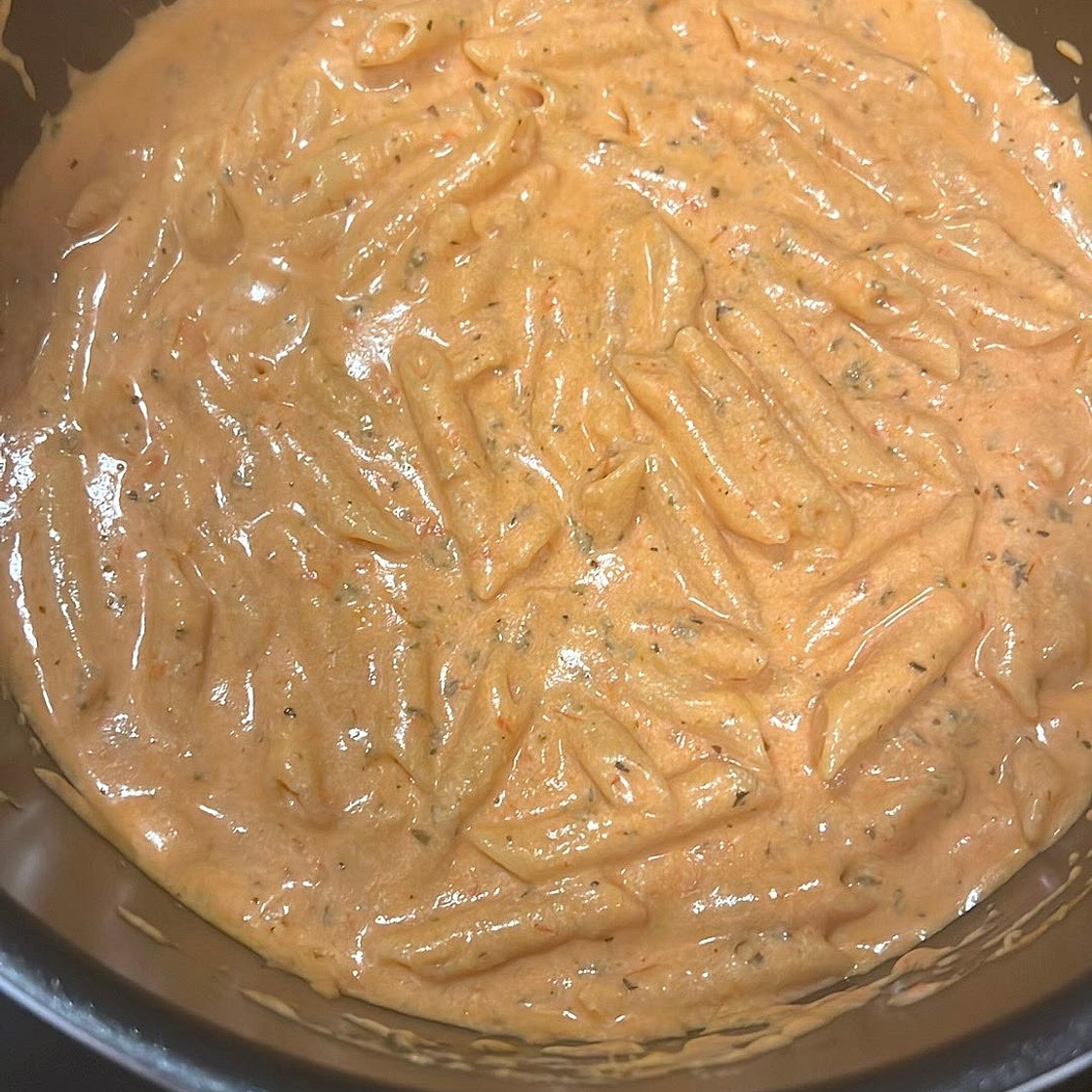 Alfredo-Marinara Three Cheese Penne