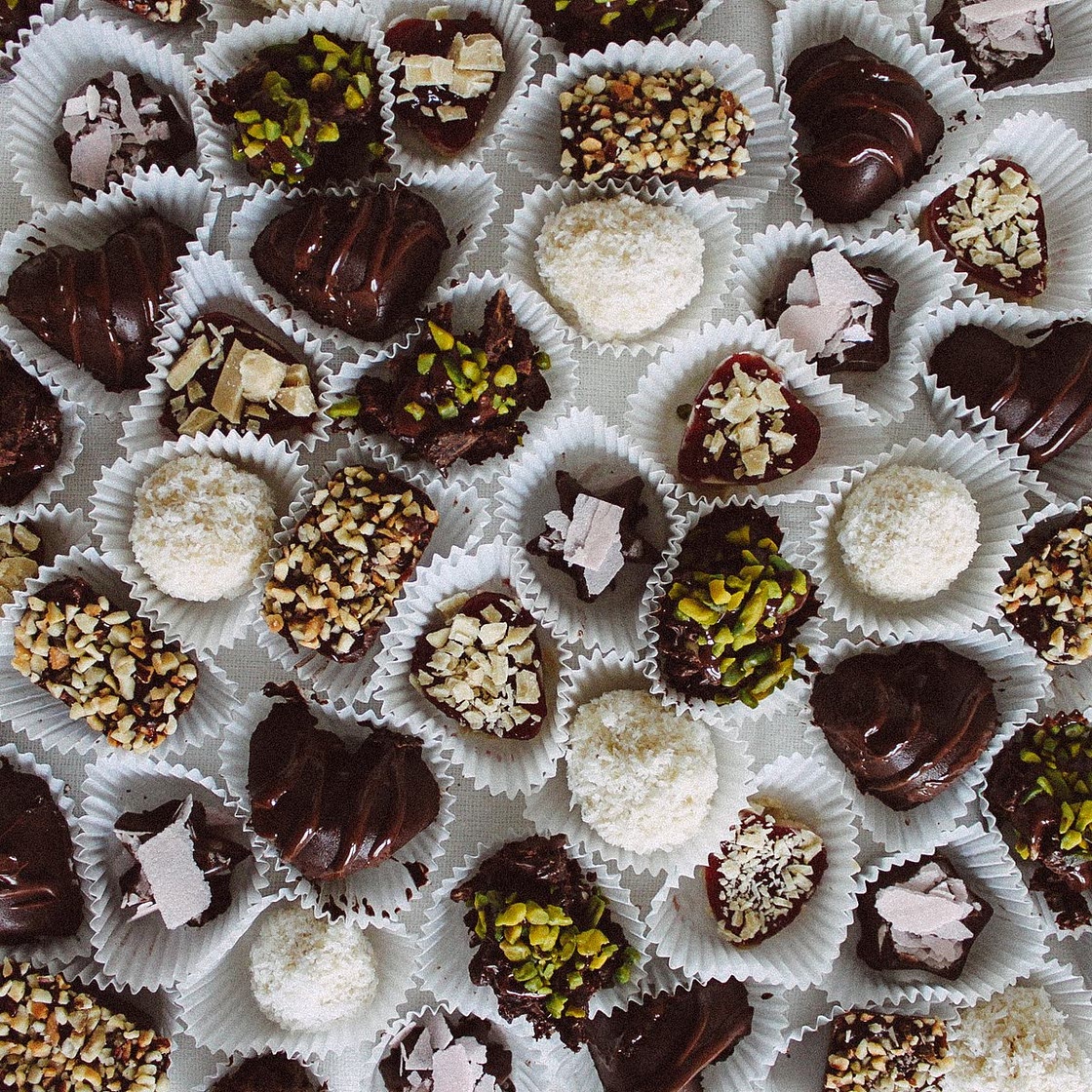 Vegan Crispy Cookie Pralines