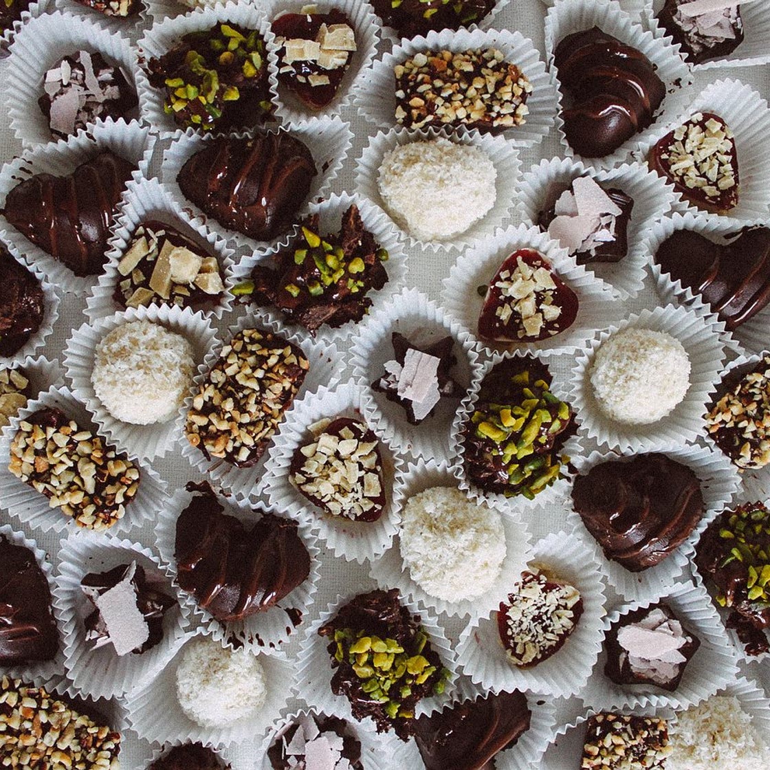 Vegan Crispy Cookie Pralines