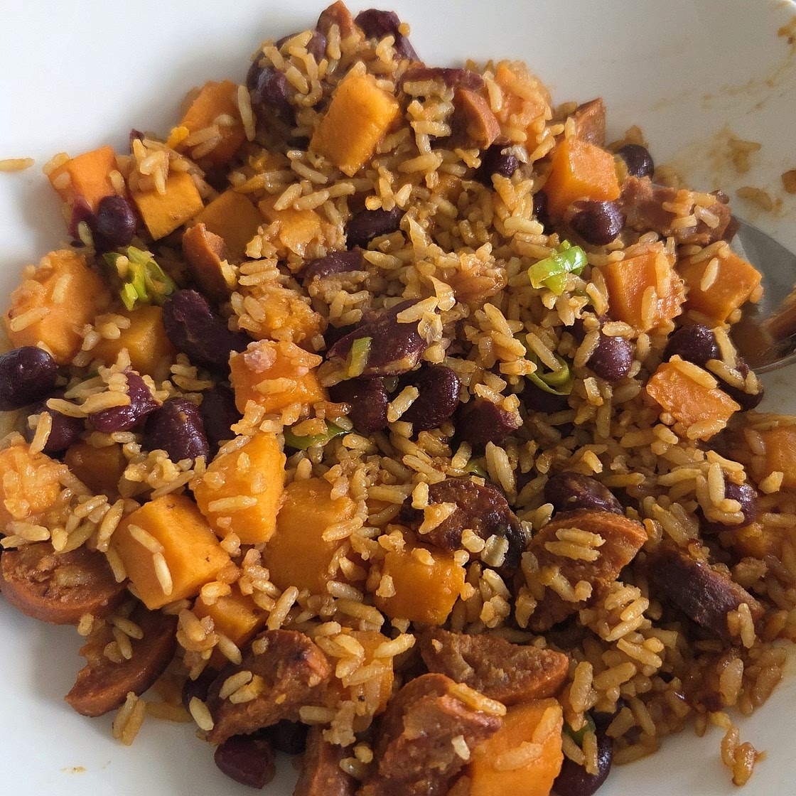 Chorizo Sweet Potato Skillet