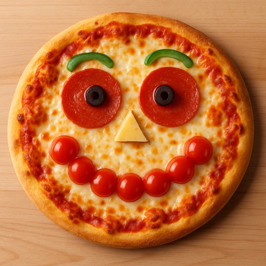 Pizza divertida