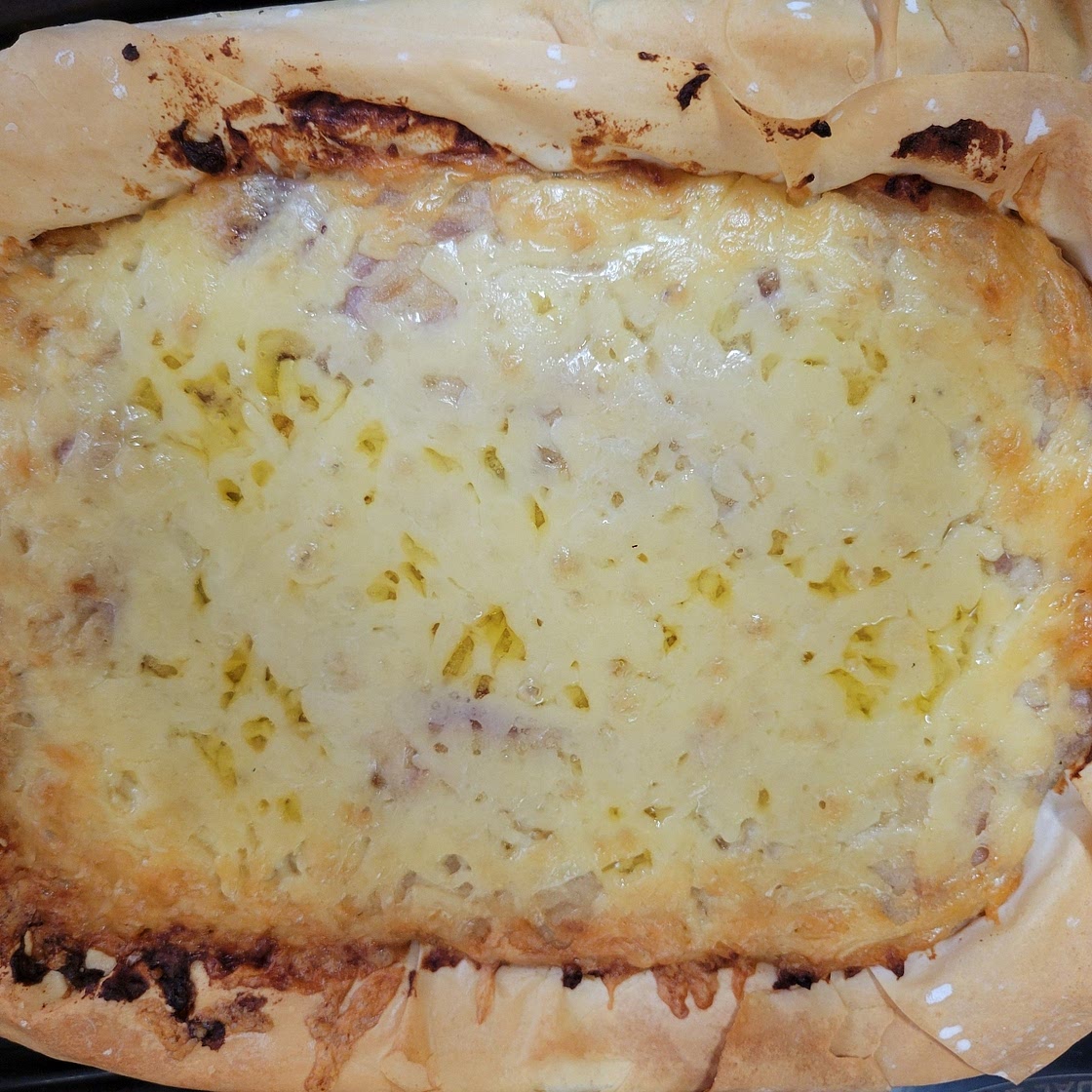 Cheese, Onion and Potato Pie | Slimming & Weight Watchers Friendly