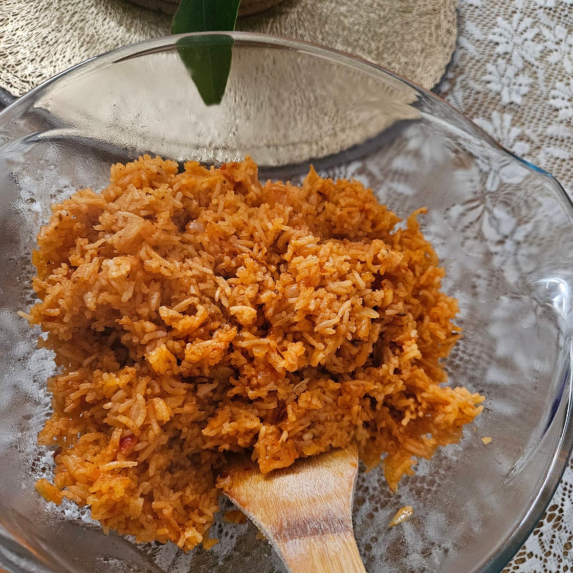 Aromatic Tomato-Cumin Basmati Rice (vegan friendly)