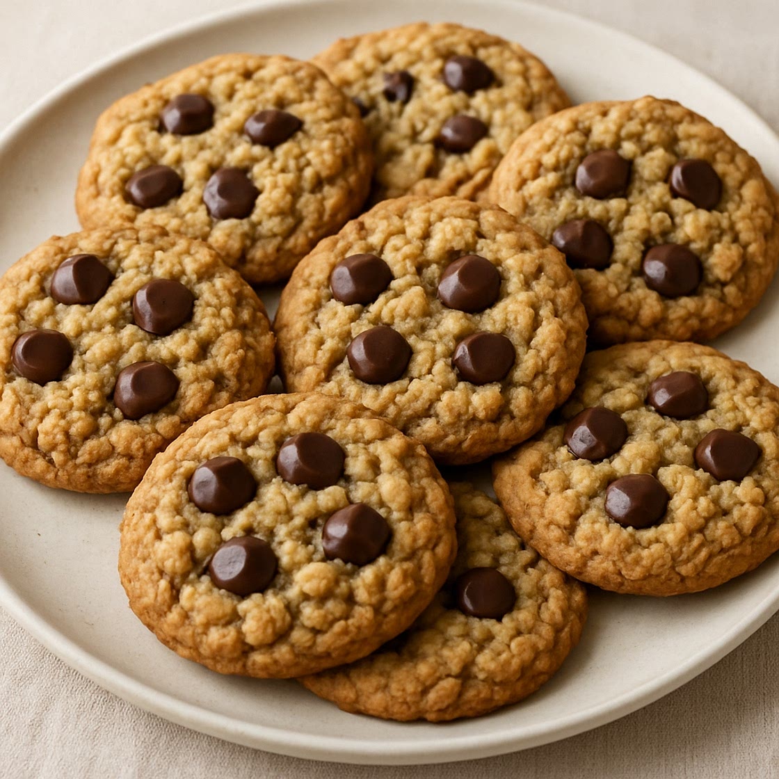 Oatmeal Semisweet Chocolate-Chip Cookies