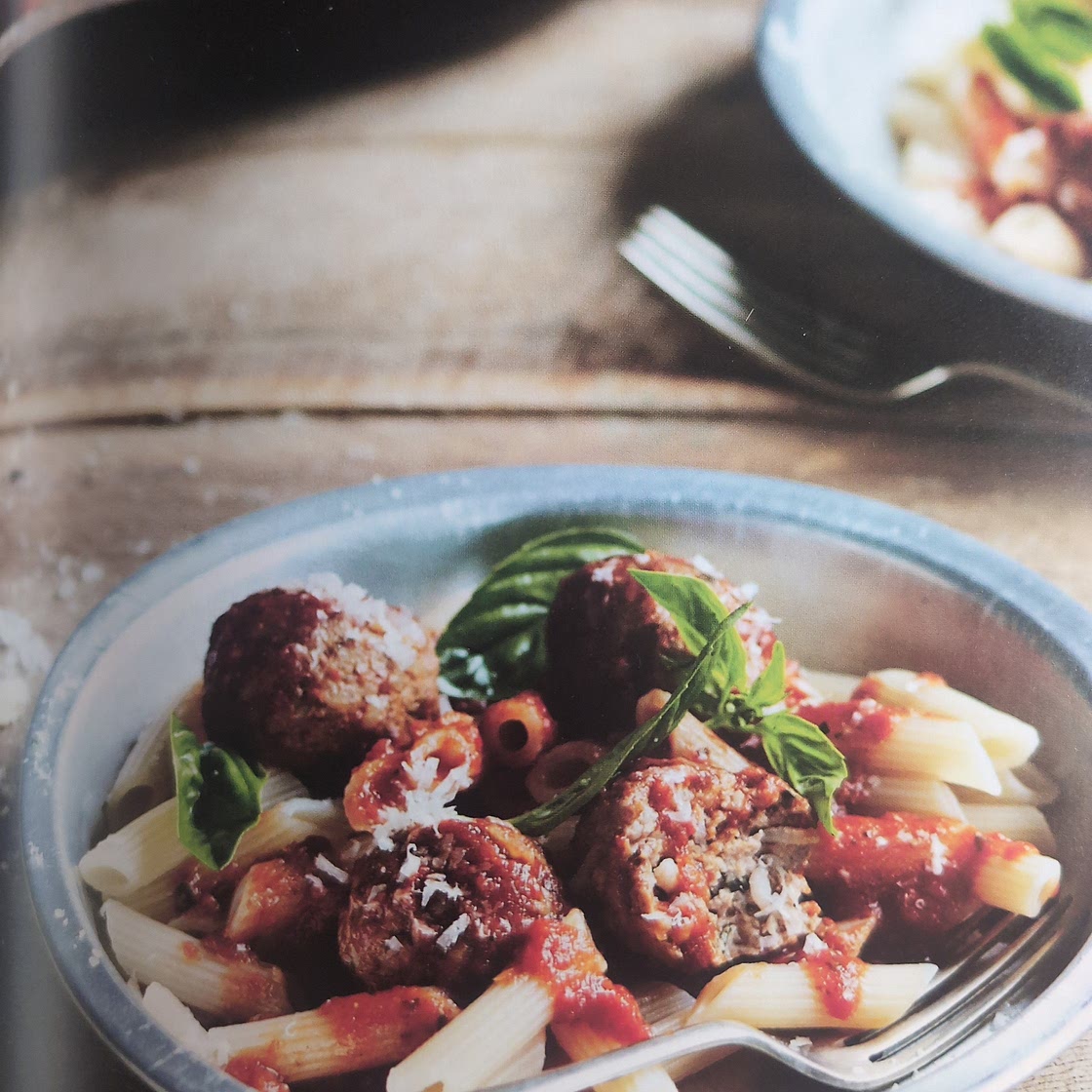 Penne with Meatballs