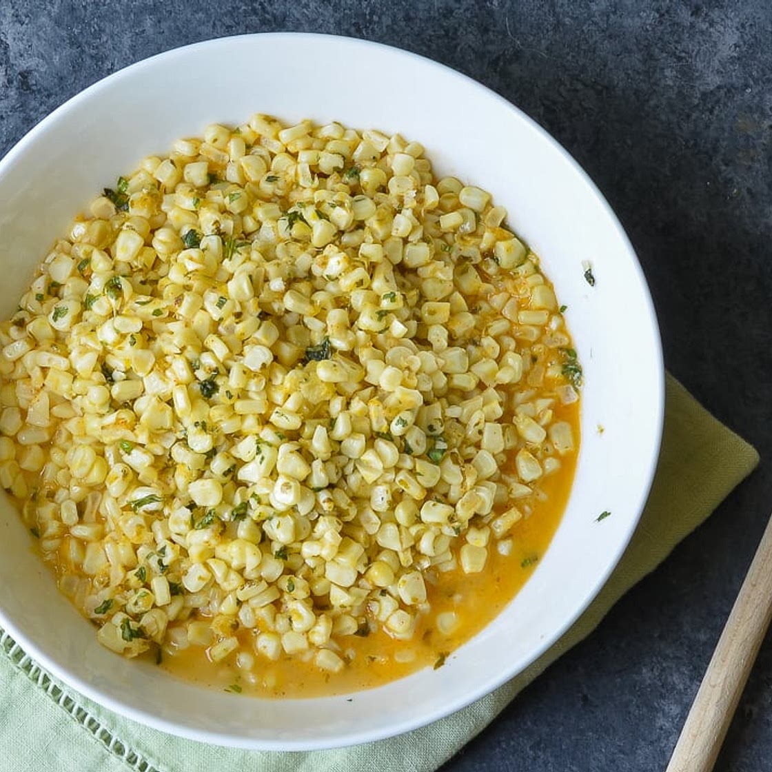Cilantro Lime Sweet Corn