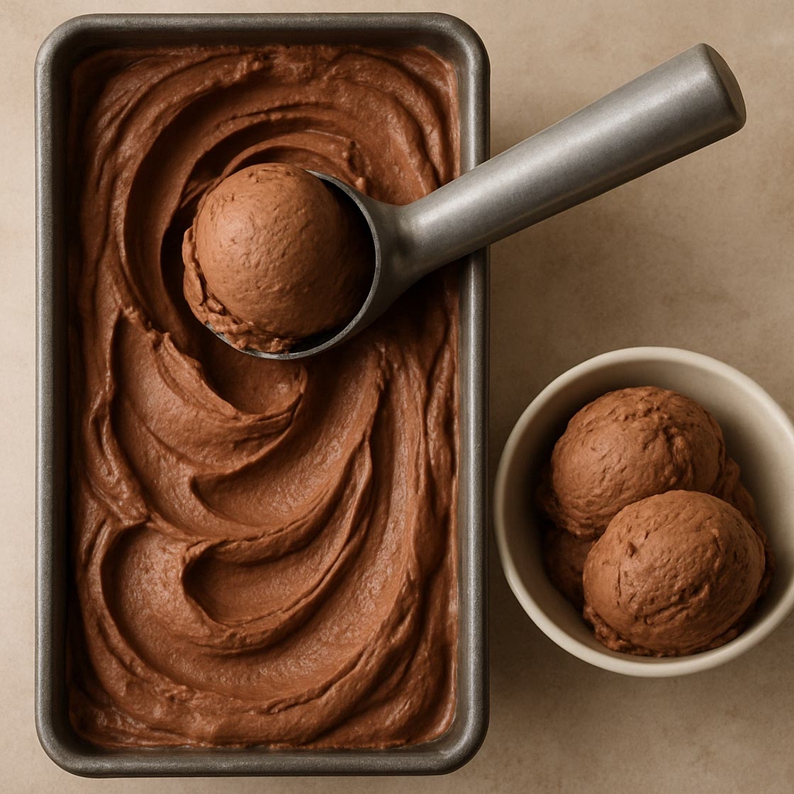 No-Churn Chocolate Ice Cream